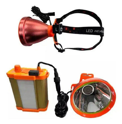 Foco Led De Caza De Luz Roja De 300w / Linterna Para Cabeza
