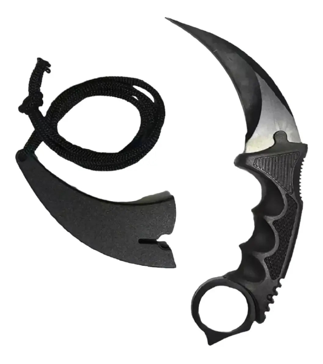 Pack X2 Cuchillo Tactico Militar Cuchillo Karambit Caza Krm