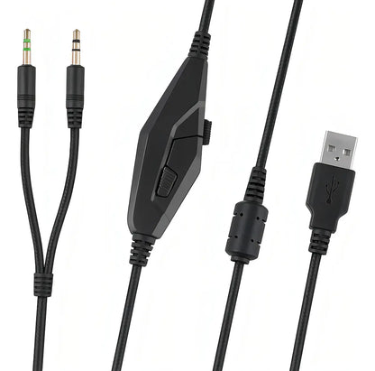 Headset Onikuma K19 Gamer con Micrófono y Luz LED RGB para PC y Consolas