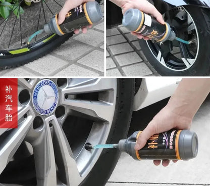 Líquido Anti pinchazos Sellador Para Bicicleta Motos 400 Ml
