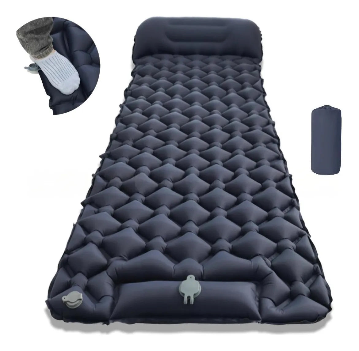 Colchoneta Inflable Plegable Outdoor Camping Trekking