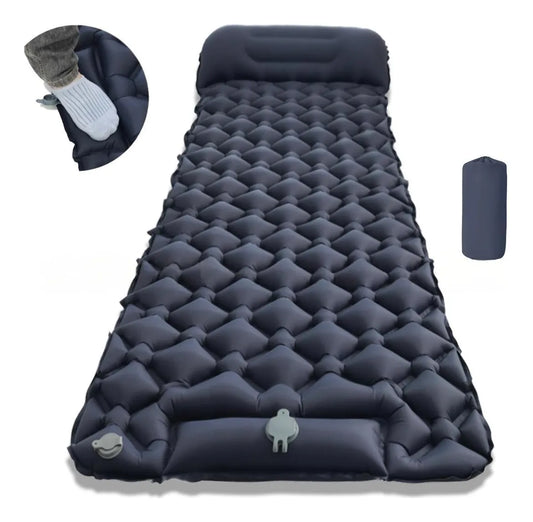 Colchoneta Inflable Plegable Outdoor Camping Trekking