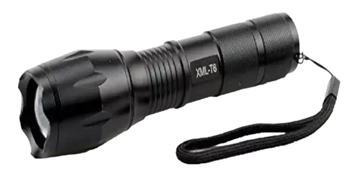 Linterna Tactica Recargable Con Zoom Cree Led 5000 Lumens