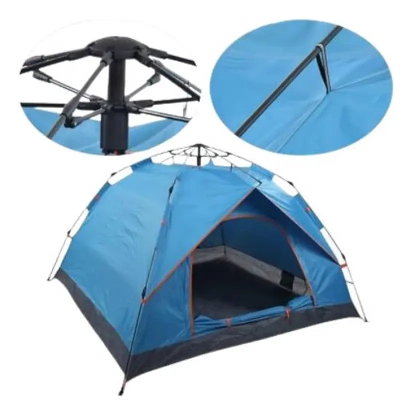Carpa Automática 2 Personas Impermeable Armado Facil 2x1.5mt