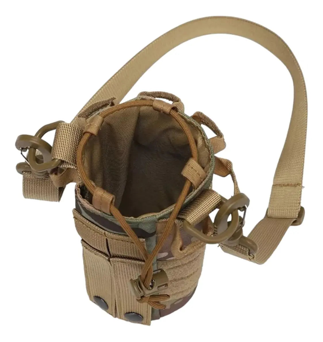 Pouch Porta Botella Táctico Militar Sistema Molle