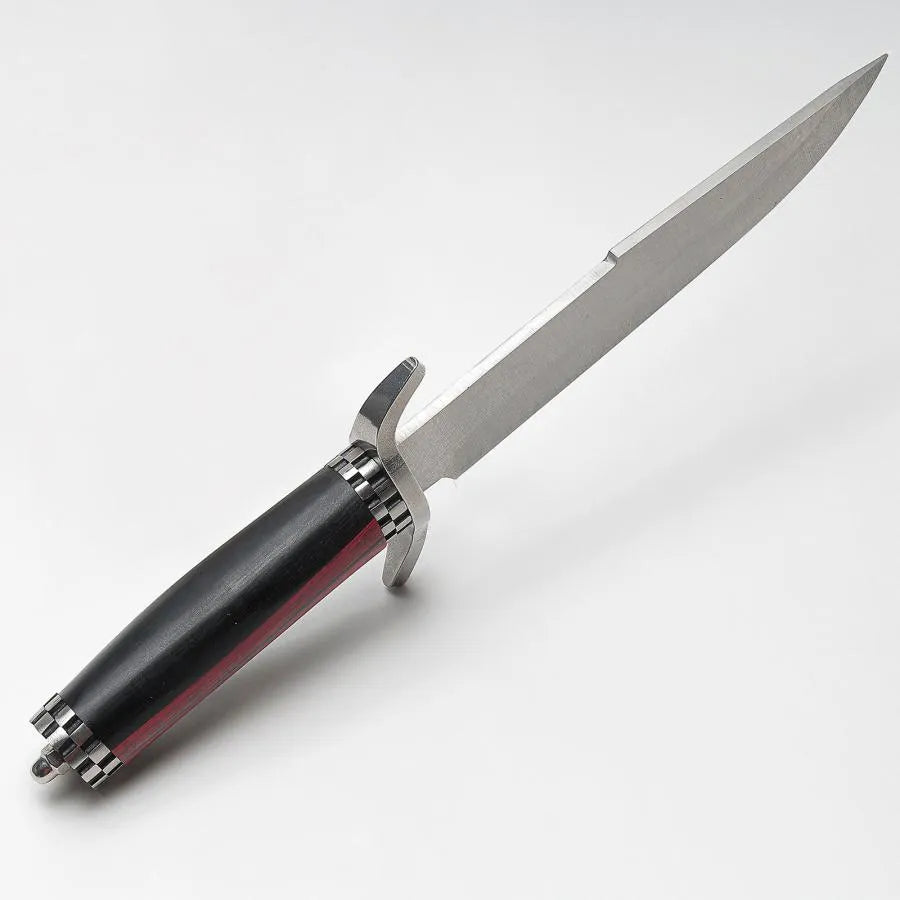 Cuchillo Deportivo De Caza Acero Inoxidable + Funda Táctica