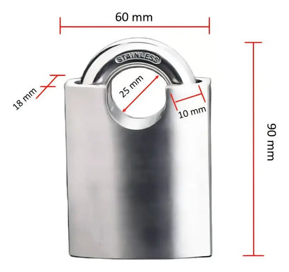 Candado De Seguridad 60mm Anti corté Bliss