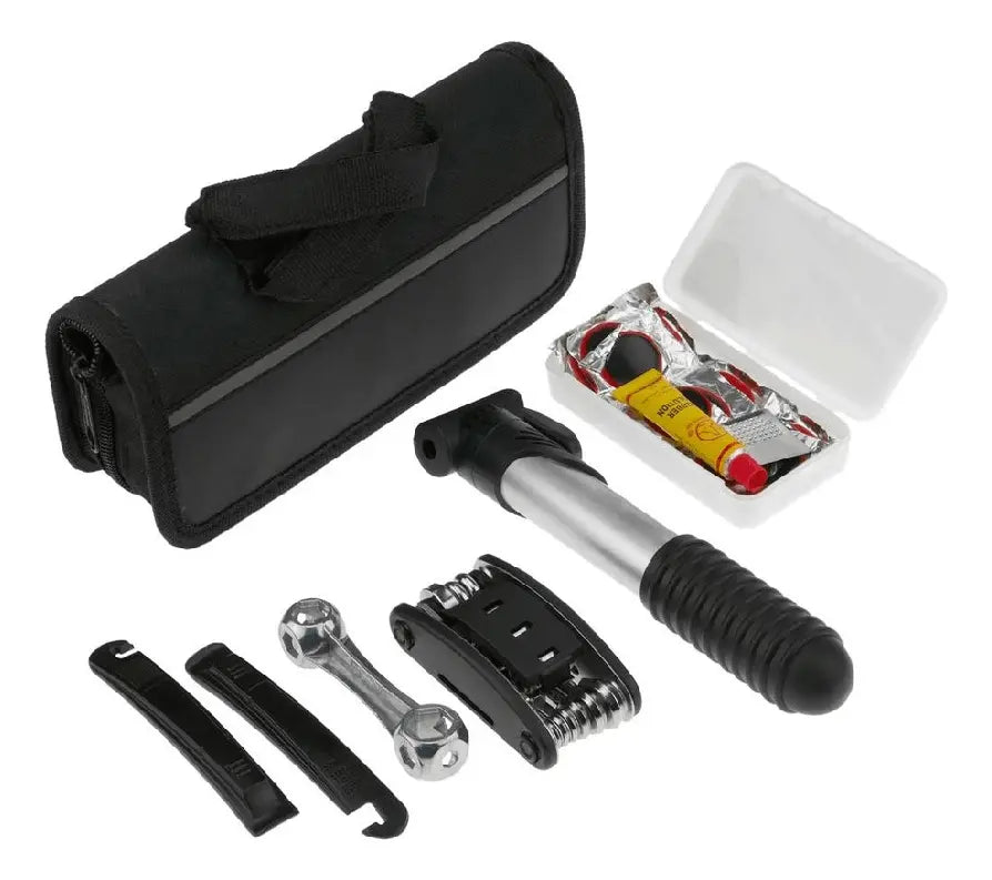 Kit De Herramientas Con Bombin Para Bicicleta Ciclismo