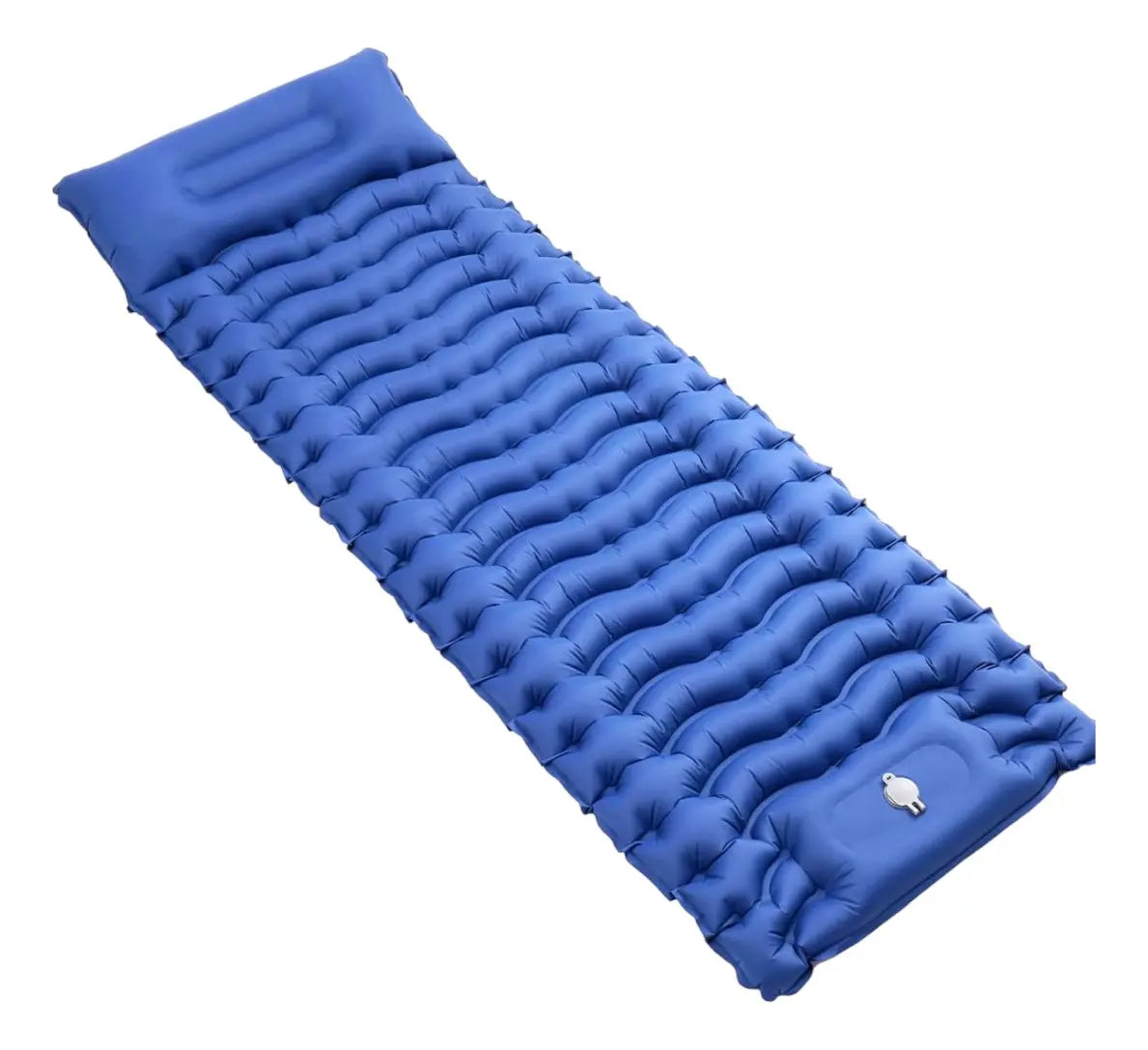 Colchoneta Inflable Plegable Con Bomba De Pie Incorporada