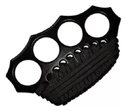 Kit Defensa Personal Bastón Retráctil Luma + Manoplas Acero
