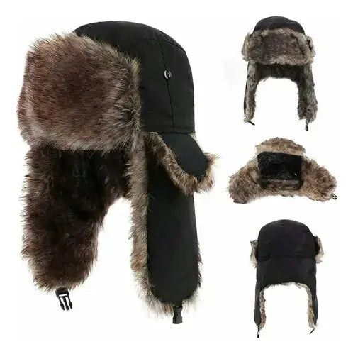Gorro De Invierno Ruso Ushanka, Sombreros De Invierno Cálido