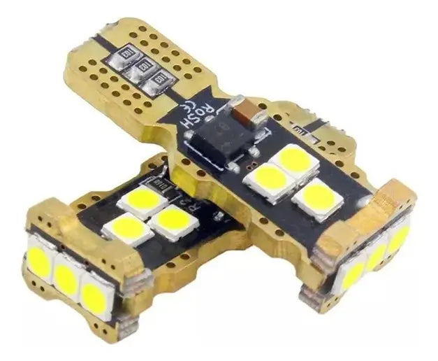 X2 Ampolletas 9 Led T10 Canbus Cola Pescado 12v 24v Autos
