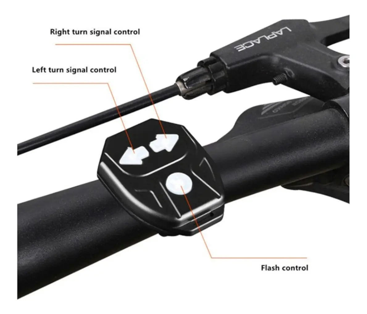 Luz Trasera Señal De Giro Para Bicicleta Luces Led Remotas