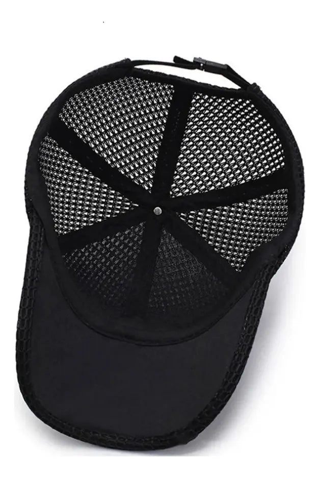 Gorro Jockey De Malla Unisex. Transpirable!! New Tendencia