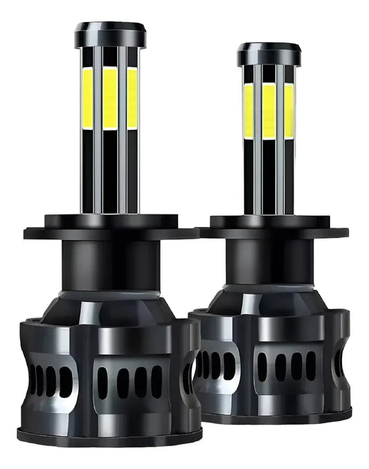 X2 Ampolleta Turbo Led 8 Caras 18000lm Super Potente