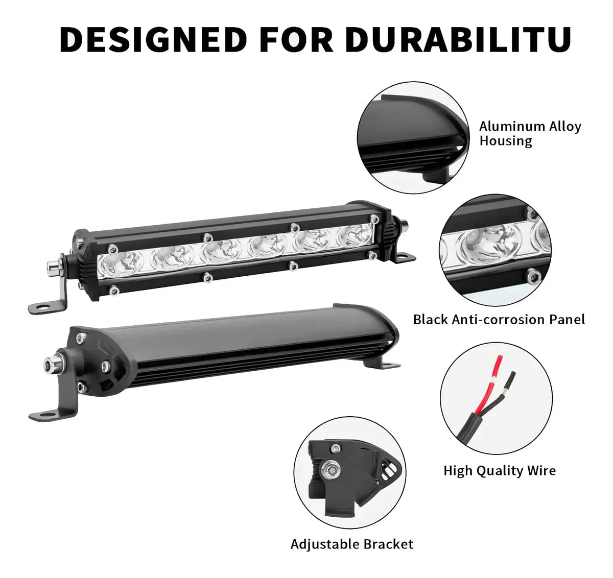 Pack X2 Barra Led 4x4 Barra 26 Camioneta 4x4