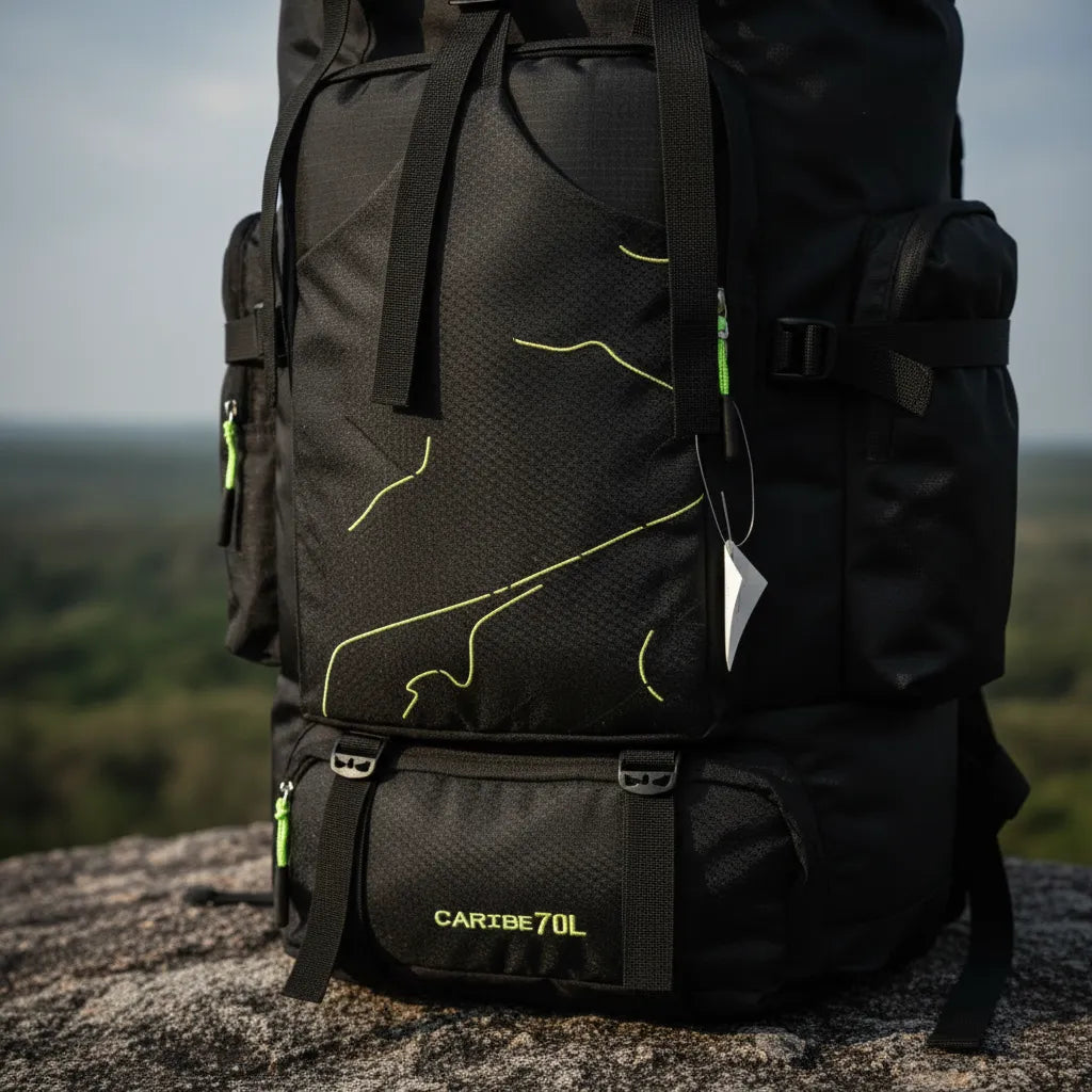 Mochila De Camping Outdoor Senderismo 70l Bolso Viajero
