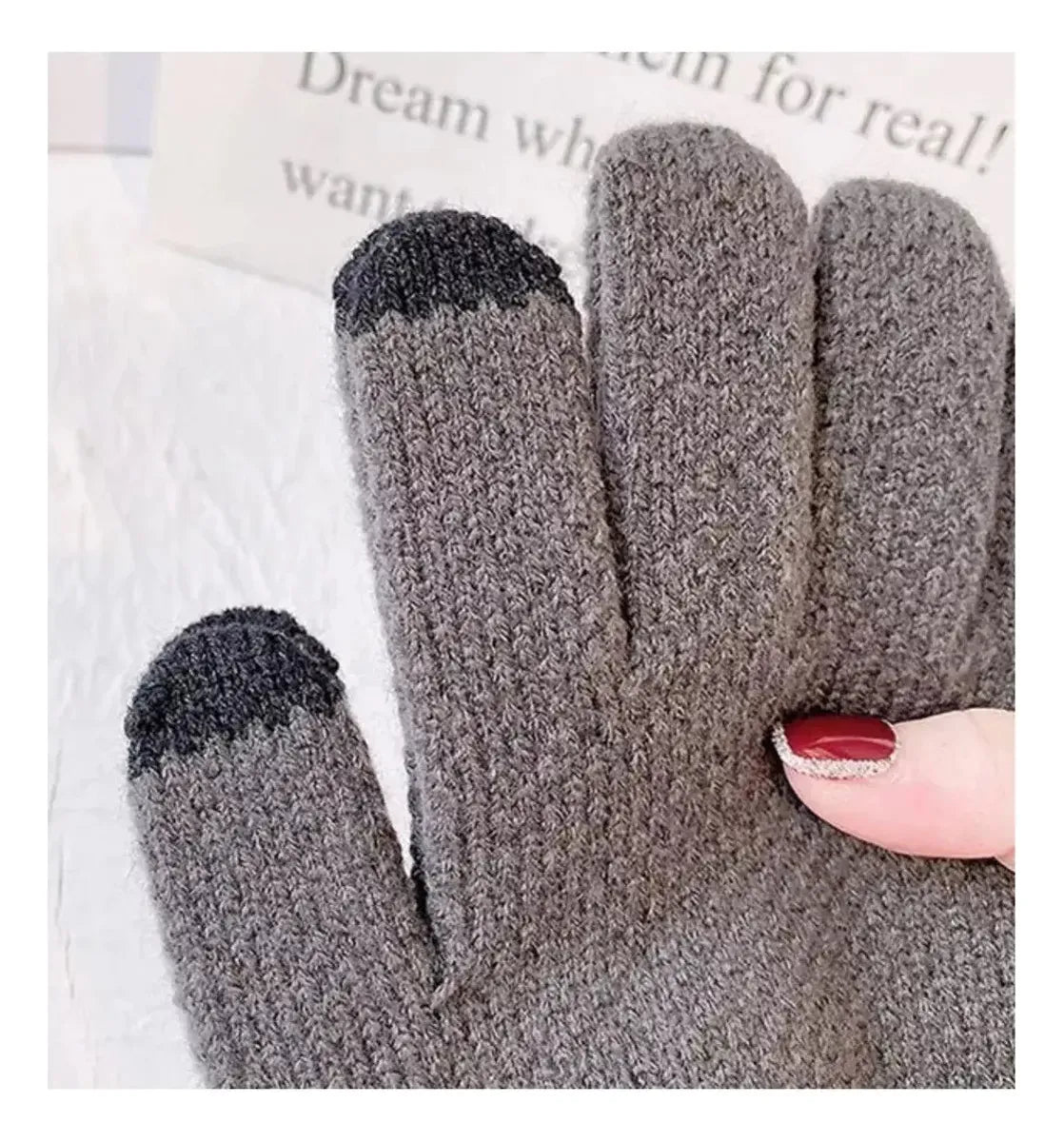Guantes De Lana Invierno Frio
