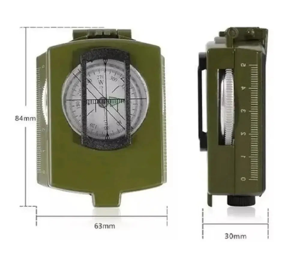 Brújula Táctica Militar Impermeable De Supervivencia