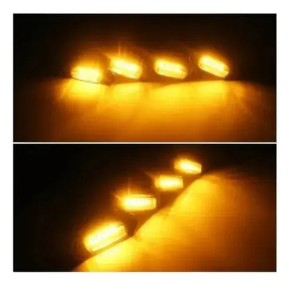 Luces Led Tipo Raptor Universal X4 Parrilla Rejilla