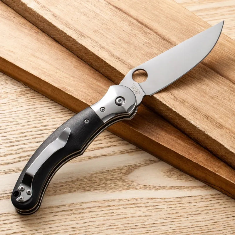 Cuchillo Acero Inoxidable Filoso Daga Semi Automática
