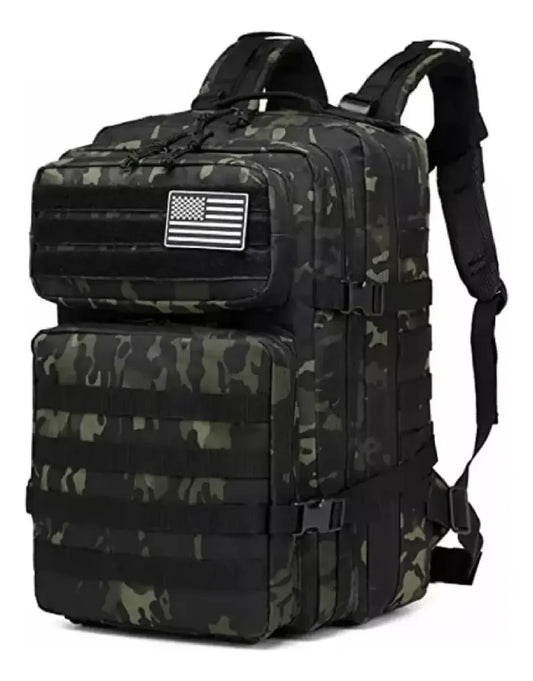 Mochila Tactica 50 Litros Trekking Militar Airsoft Viajes