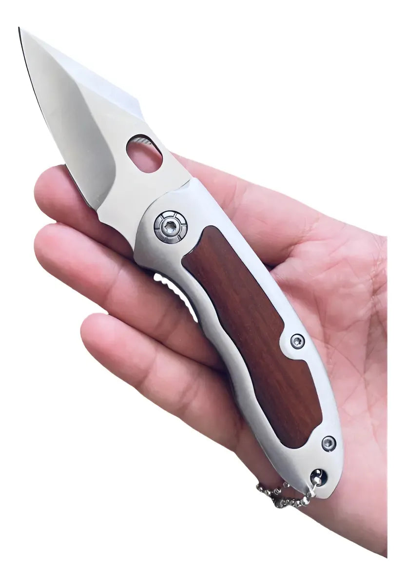 Cuchillo Daga Corta Plumas Semi Automático Táctico De Caza