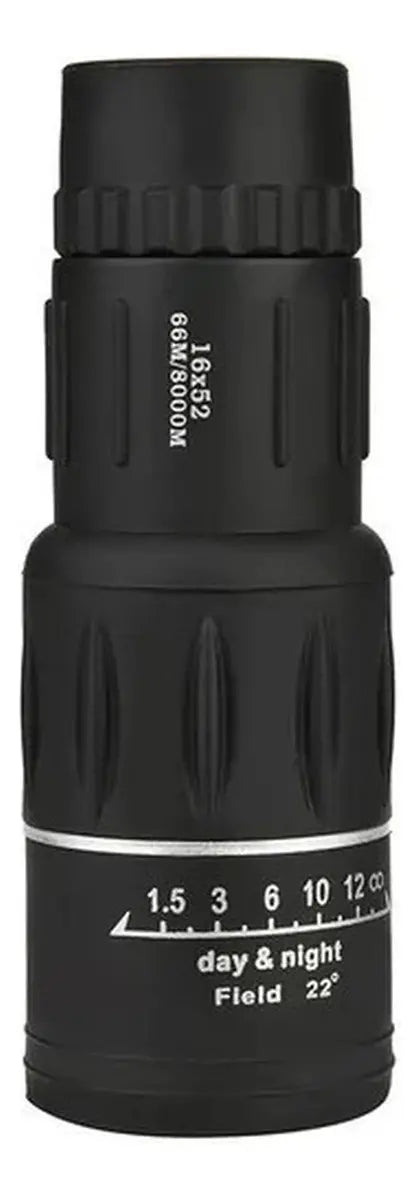 Monocular Waterproof Zoom 16x52 Comet 66m/8000m Color Negro