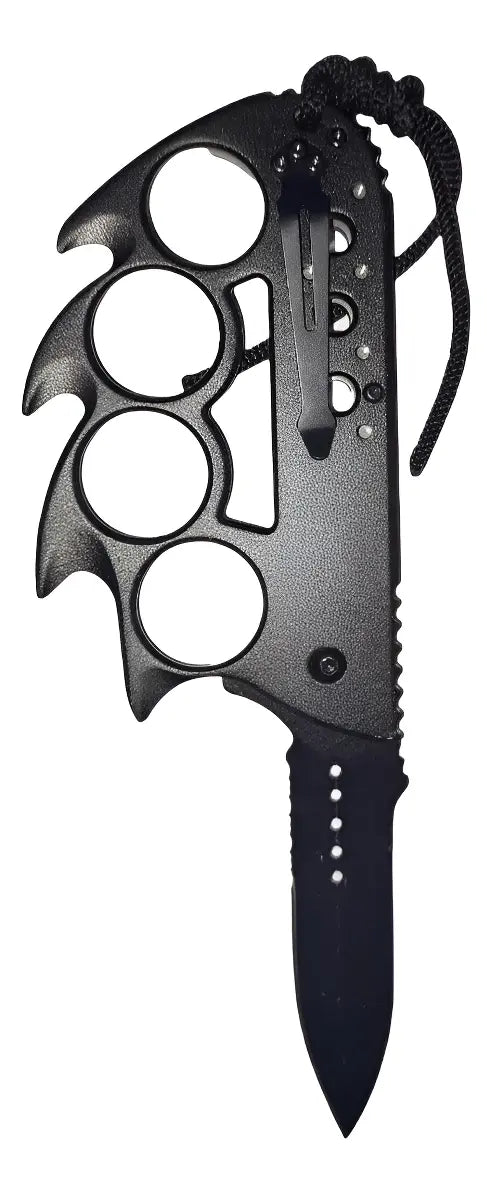 Cuchillo Con Manopla Tactico Defensa Caza Camping Defensa