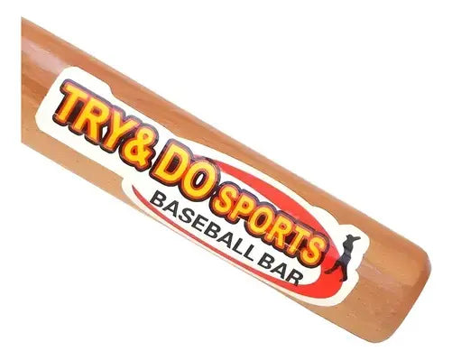 Bate De Beisbol Madera 76cm Full Madera Baseball