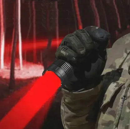 Linterna De Mano Para Caza Y Pesca Nocturna De Luz Roja