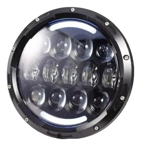 Foco Led Optico Ojo De Angel Jeep 7 Pulgadas 105wts Par