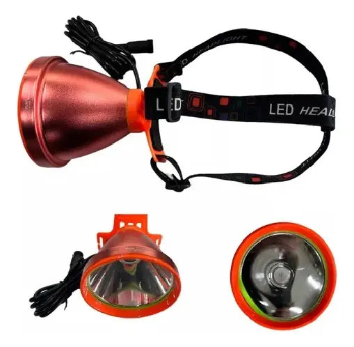 Foco Led De Caza De Luz Roja De 300w / Linterna Para Cabeza