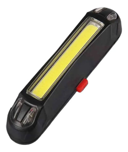 Luz Trasera Recargable Bicicleta Rojo Blanco Ciclismo