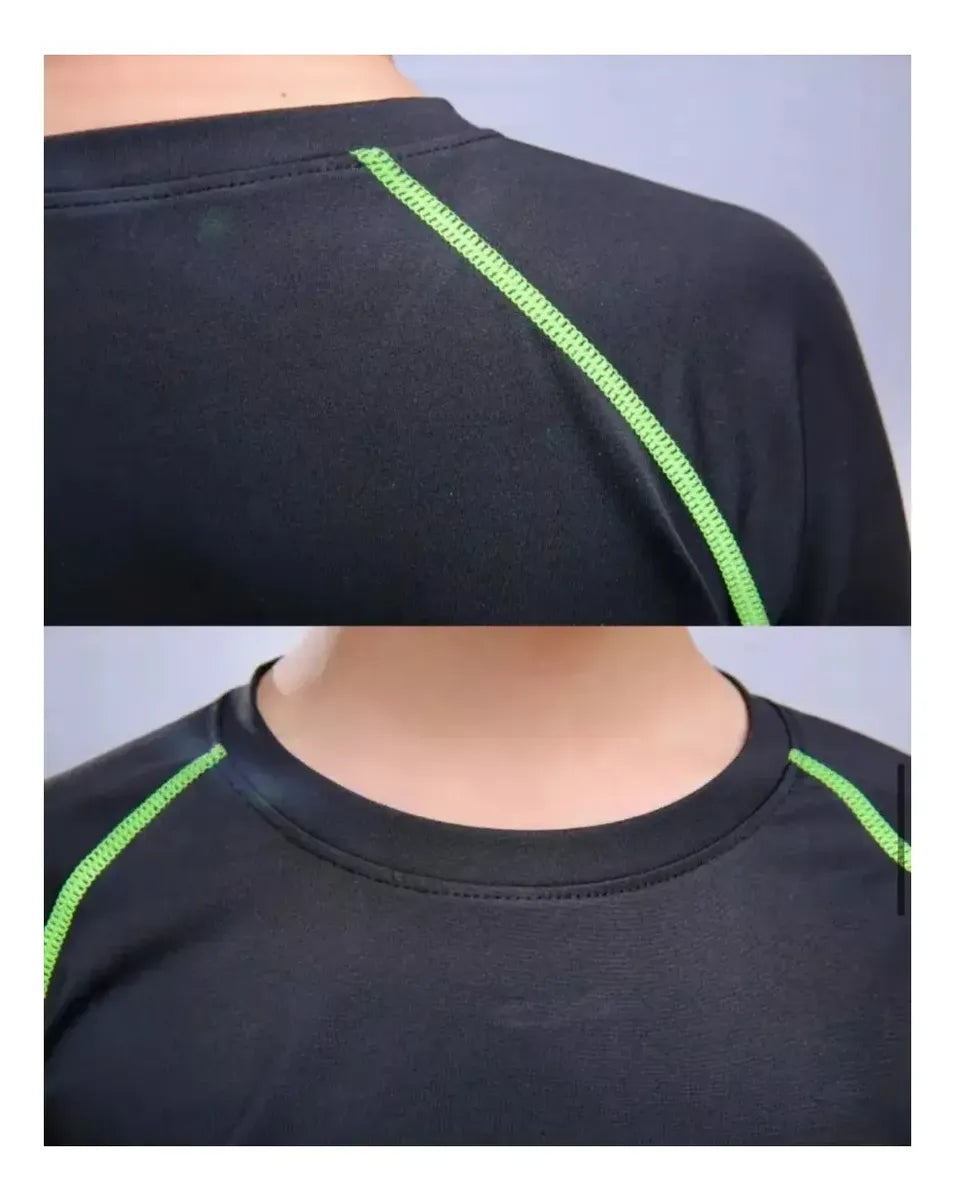 Conjunto Deportivo Primera Capa Para Niños Camiseta + Calza