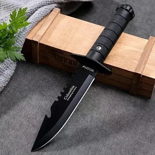 Cuchillo Táctico Bayoneta Supervivencia Pesca Y Caza