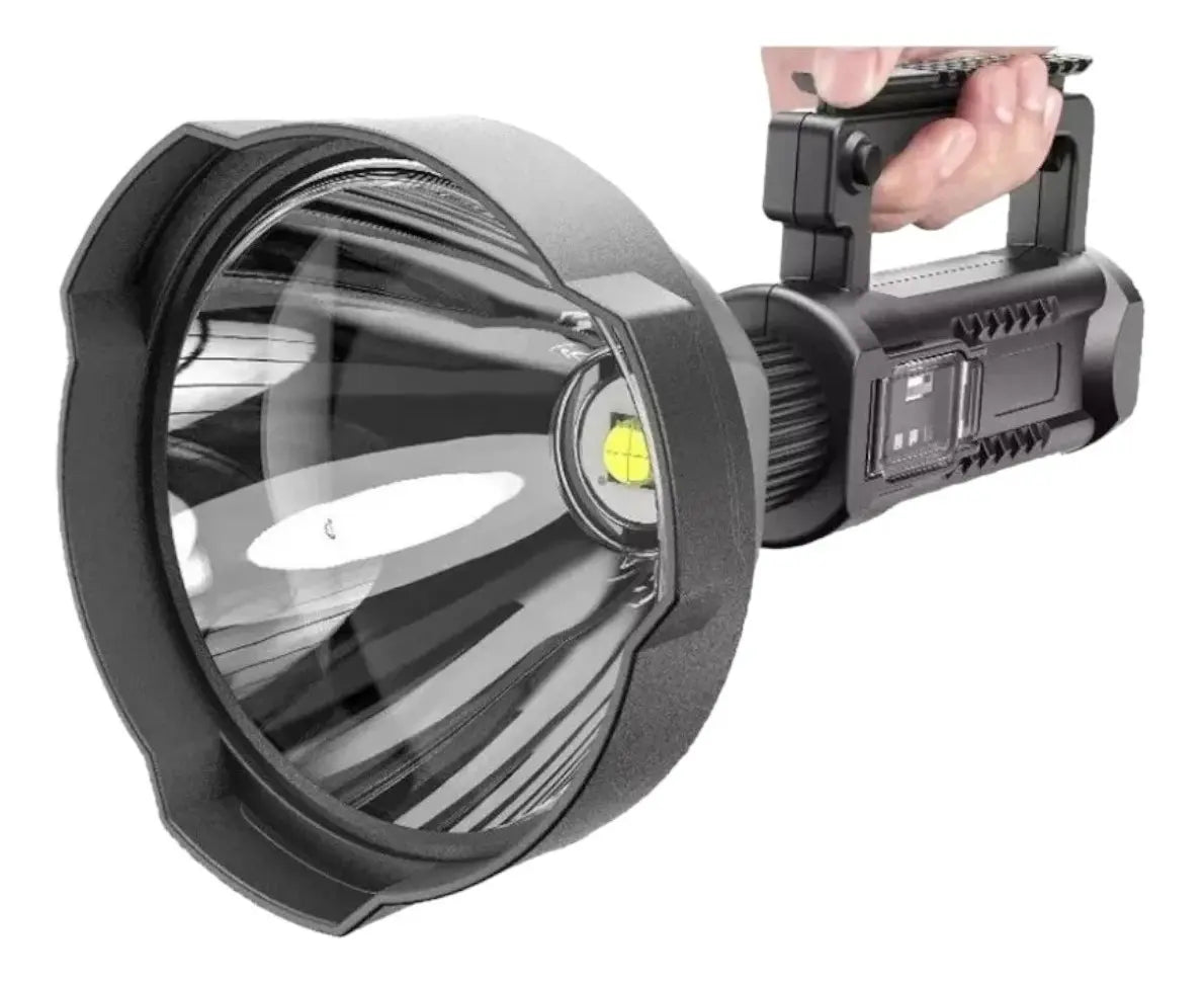 Foco Linterna Led Largo Alcance 600 Metros Usb Trípode Led