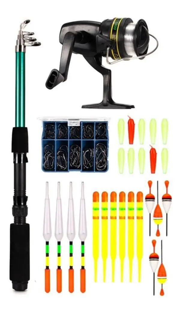Caña Telescópica LST Fishing GS-14 Niños con Accesorios Pesca