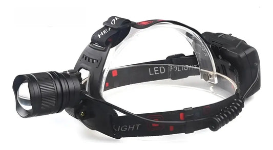 Linterna 1 Focos Recargable Led Táctico