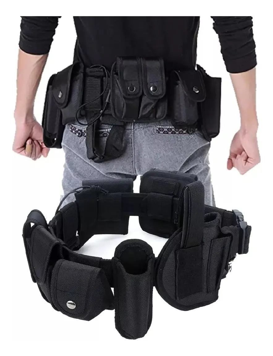 Cinturón De Seguridad Táctico Kit Multifuncional