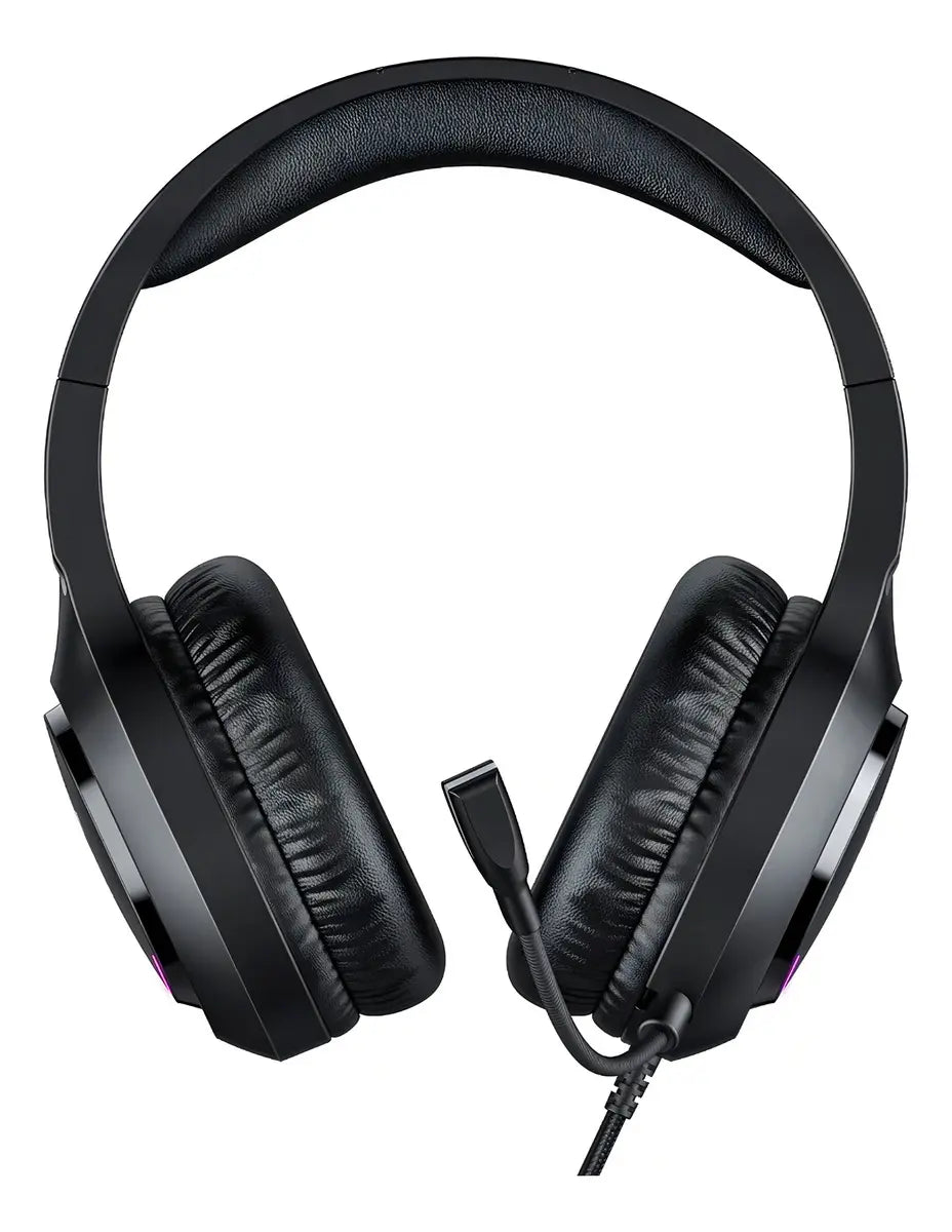 Audifono Gamer Profesional Onikuma X31 Microfono Hd Luz Rgb Negro X31