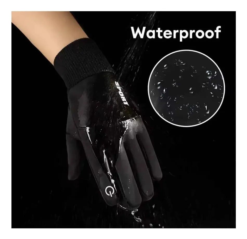Guantes Bicicleta Térmicos Impermeables Touch