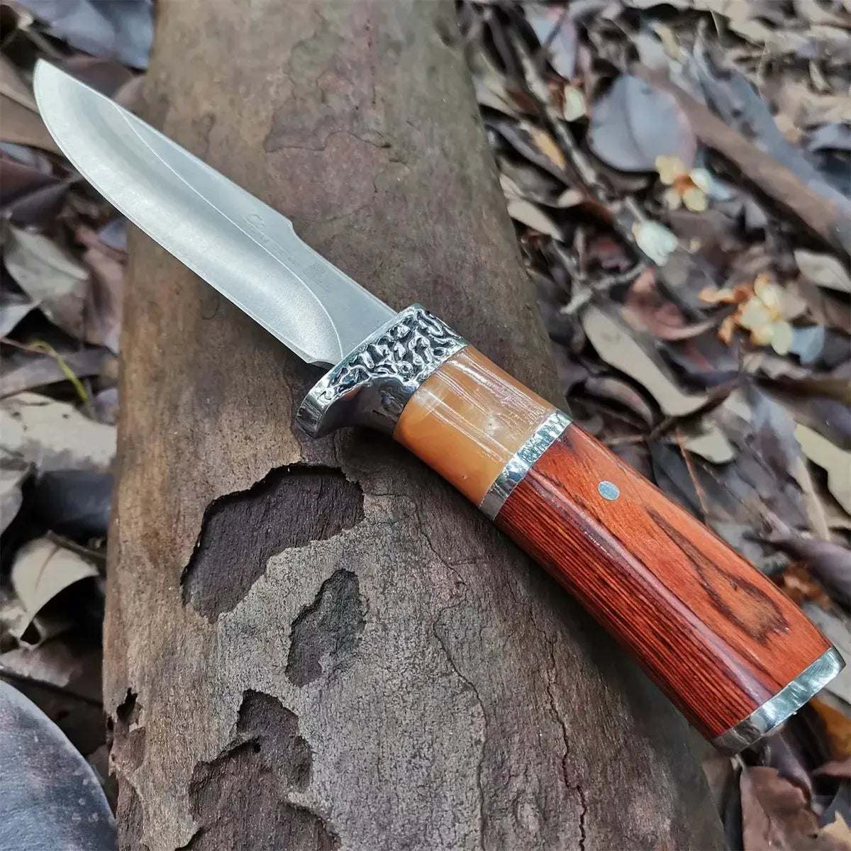 Cuchillo Deshuesador Parrillero Acero Táctico De Caza