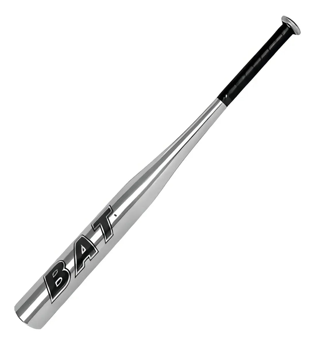 Bate Beisbol Aluminio Baseball Beisbo 70 Cm Adkar En Color Plateado