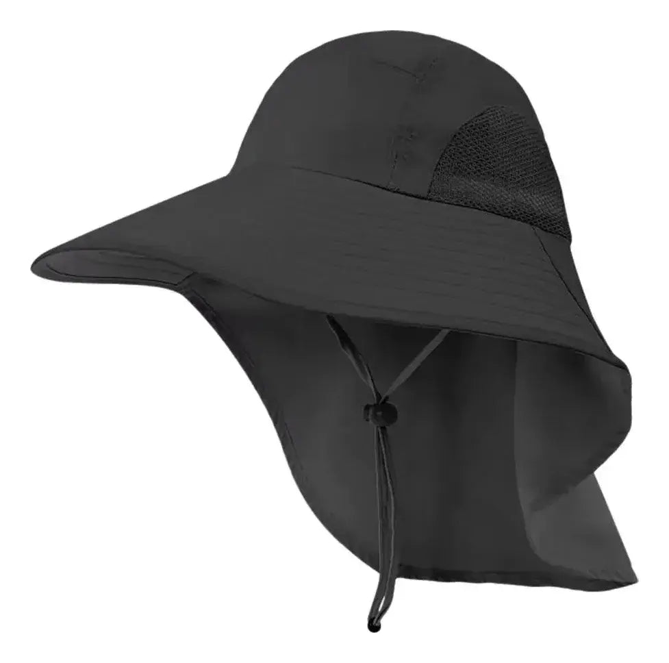 Sombrero Para Sol Con Protección Desmontable Cuello Y Cara