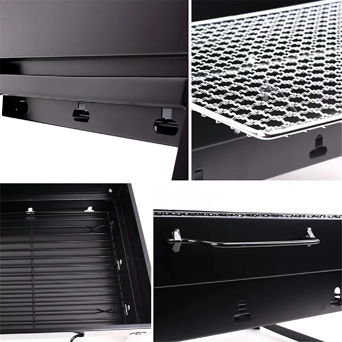 Mini Parrillera Plegable De Carbon Portatil Parrillera
