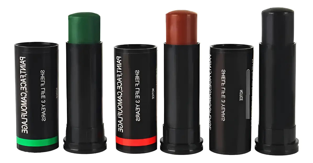 Set Kit De 3 Mimetismo Para La Piel Táctico Camuflaje Caza
