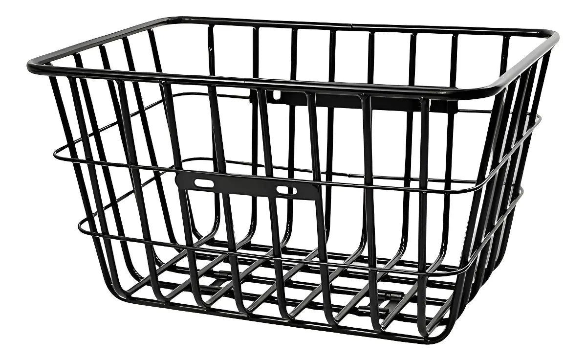 Cesta Canasto Metálico Multiuso Desmontable Para Bicicletas