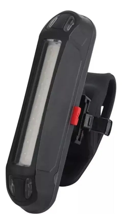 Luz Led Duo Para Bicicleta Rojo Ciclismo Recargable Usb
