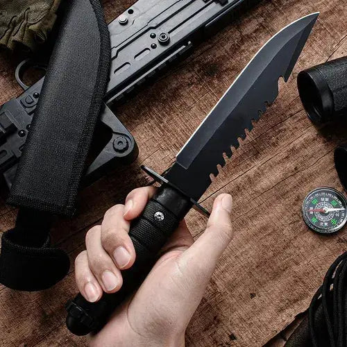 Cuchillo Táctico Bayoneta Supervivencia Pesca Y Caza